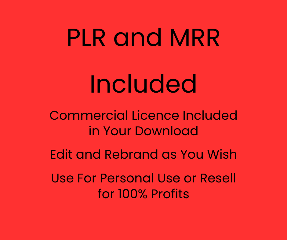 Ultimate Faceless Digital Marketing Playbook - with PLR & MRR
